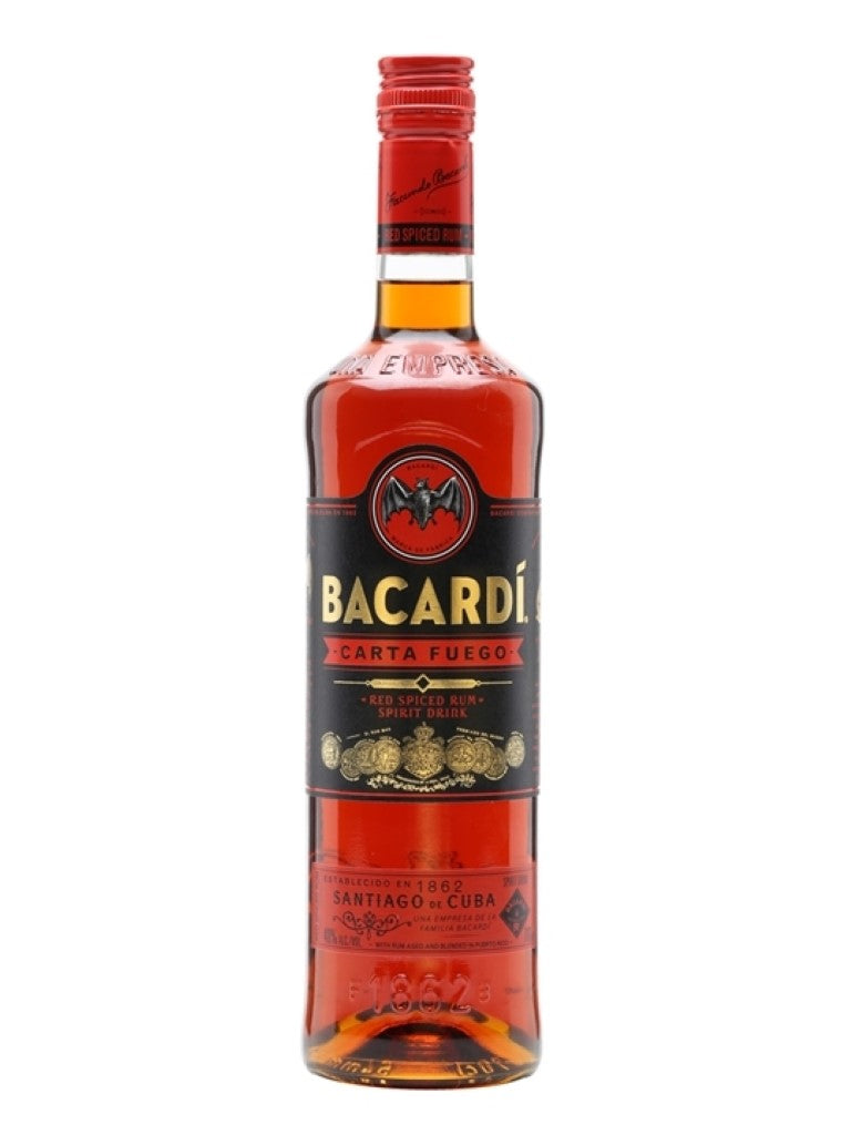 BACARDI CARTA FUEGO