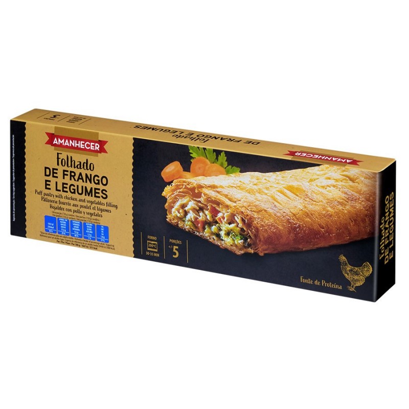 FOLHADO DE FRANGO 500 GR