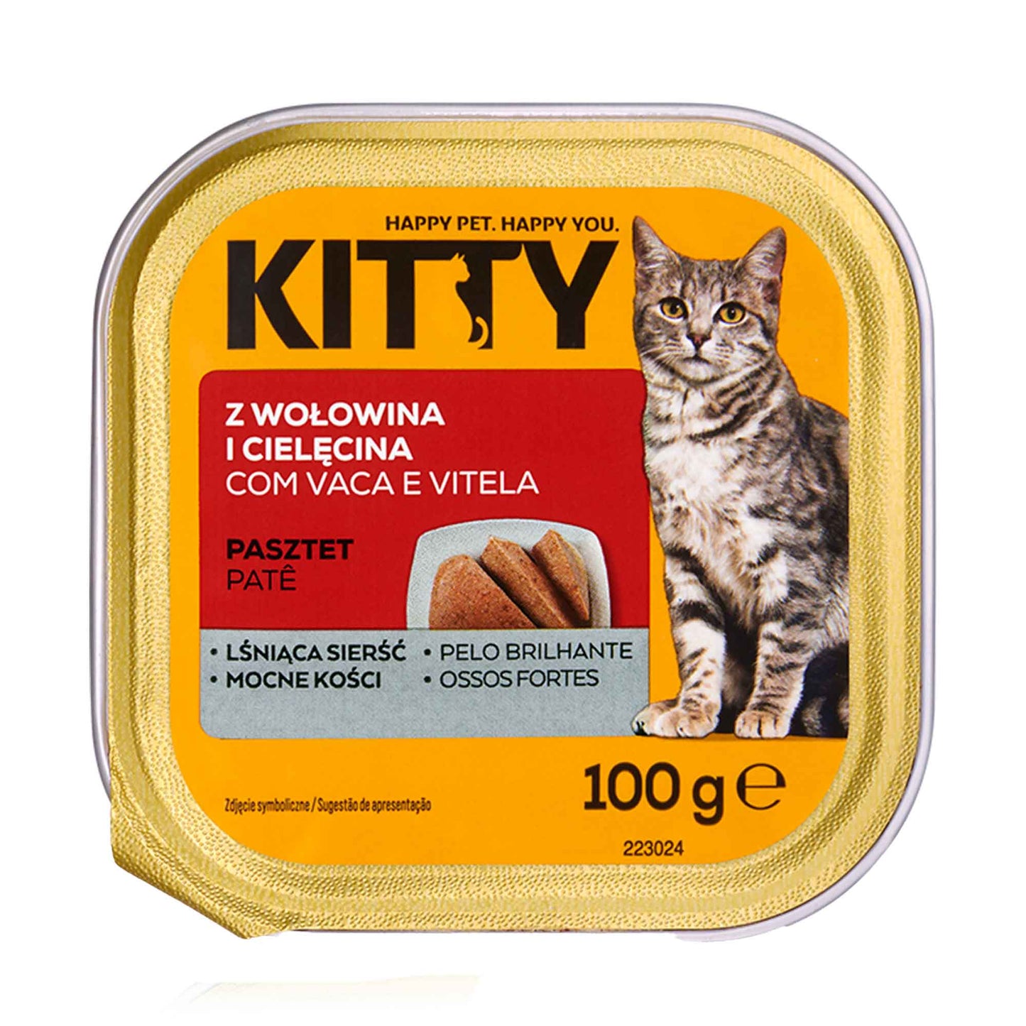 KITTY CAT – VACA VITELA – 100 gr