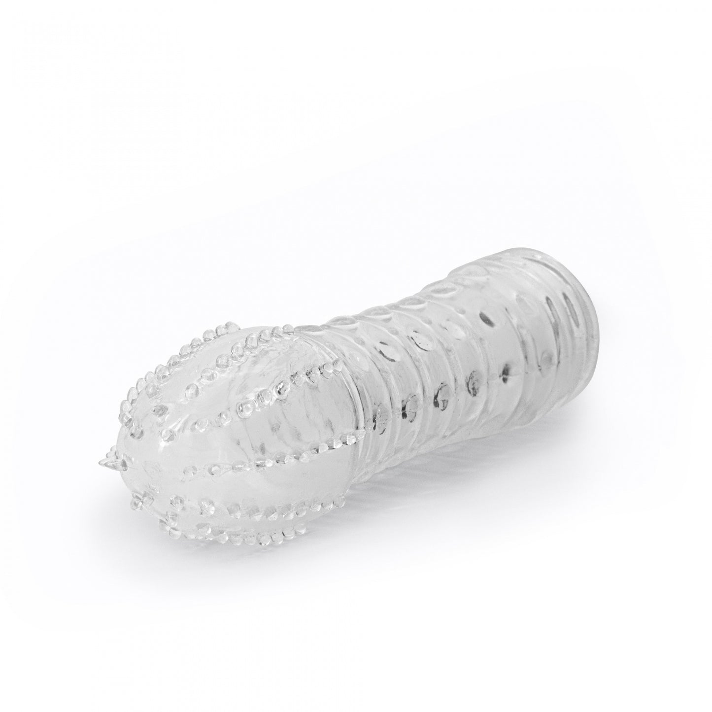 MANGA PENIS SILICONE TRANSPARENTE