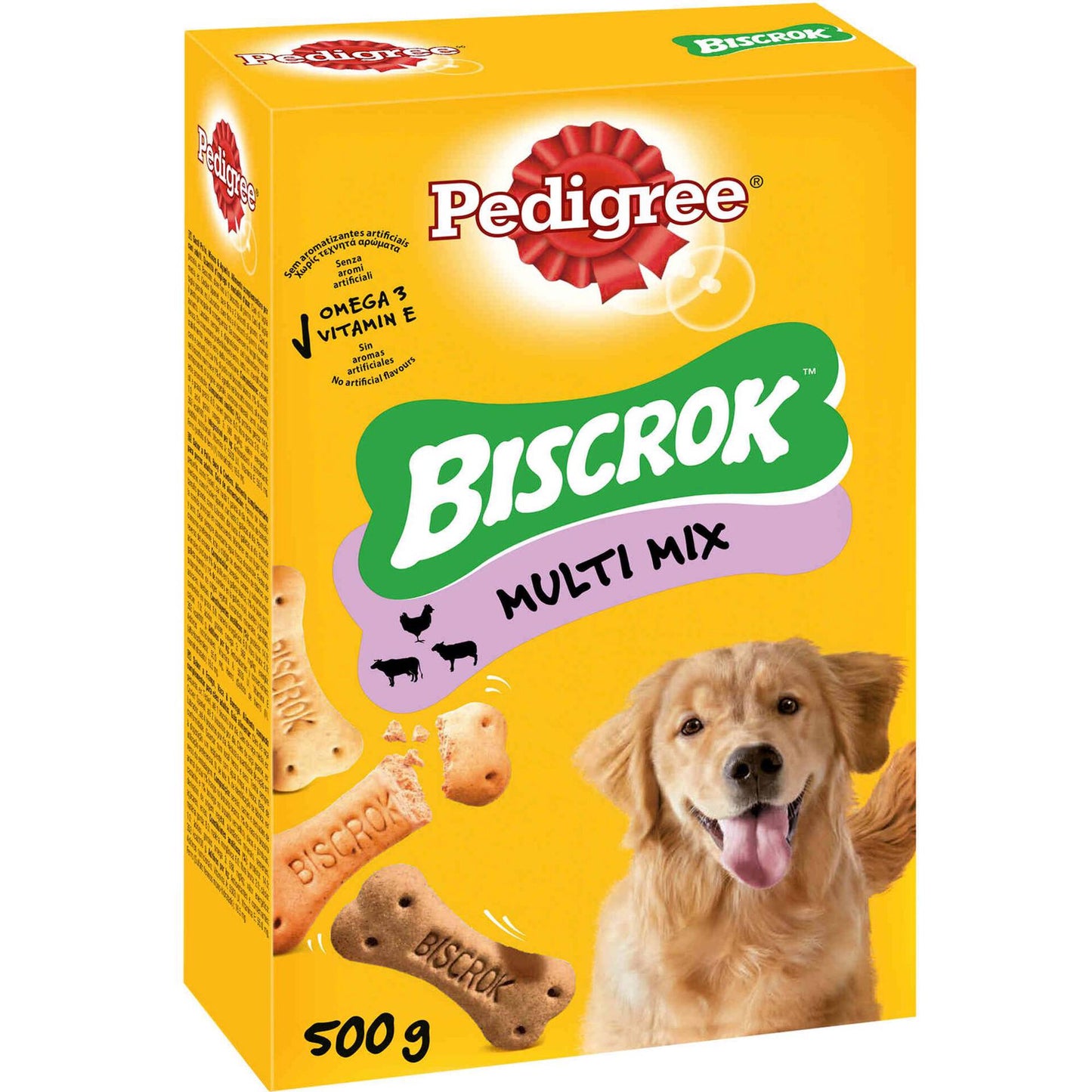 PEDIGREE BISCROCK  MULTY MIX 500 G