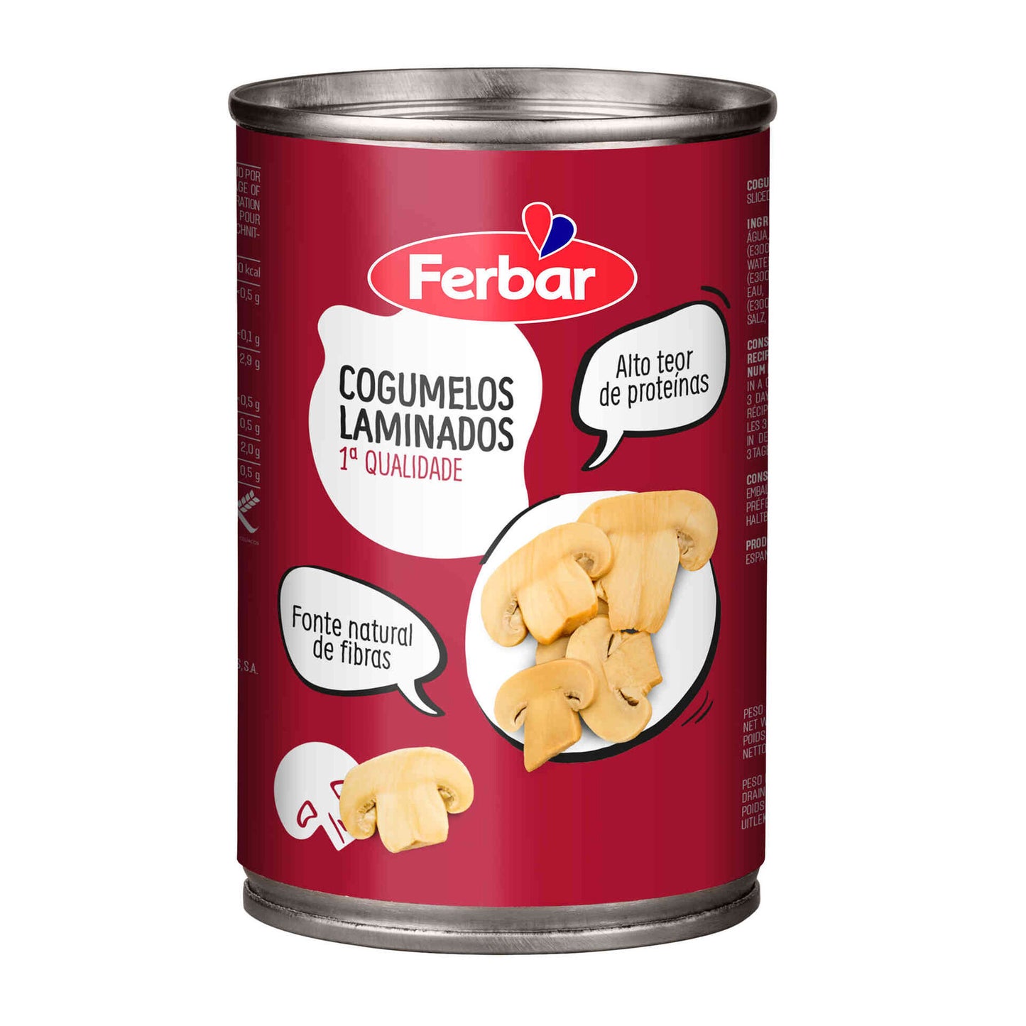 COGUMELOS LAMINADOS 290 gr